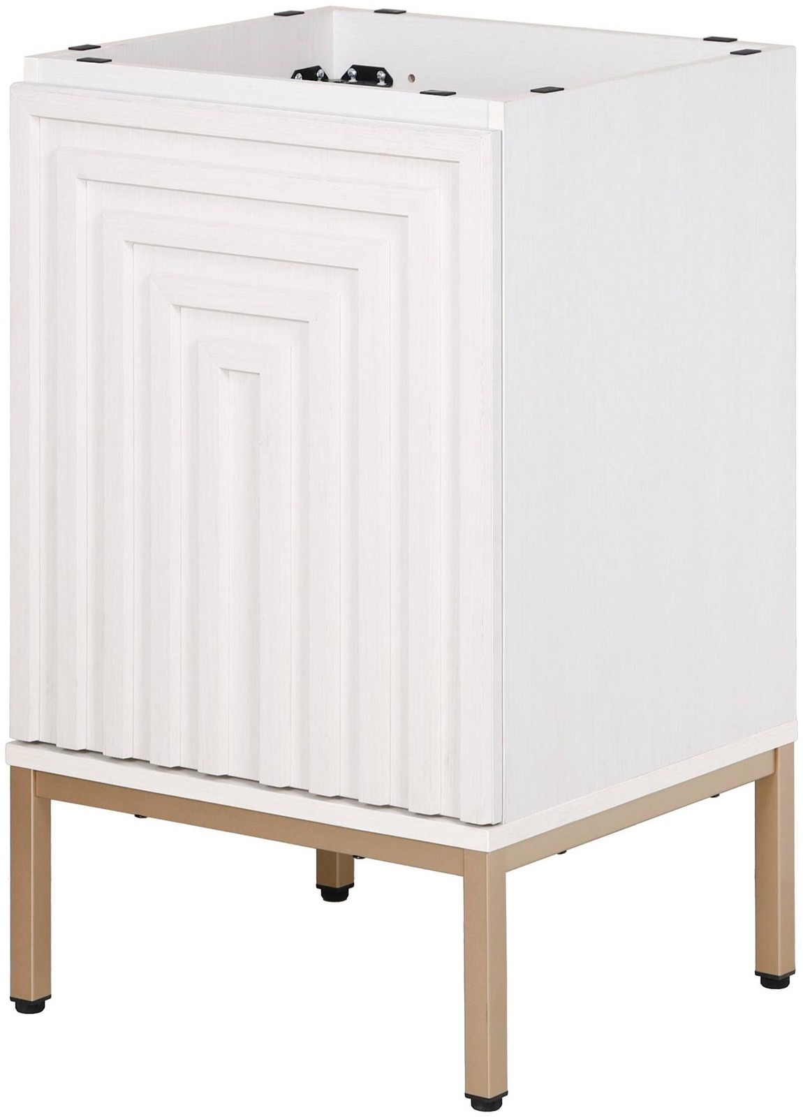 JONATHAN Y Lighting VAN1018 Rowan 19″ Single – White