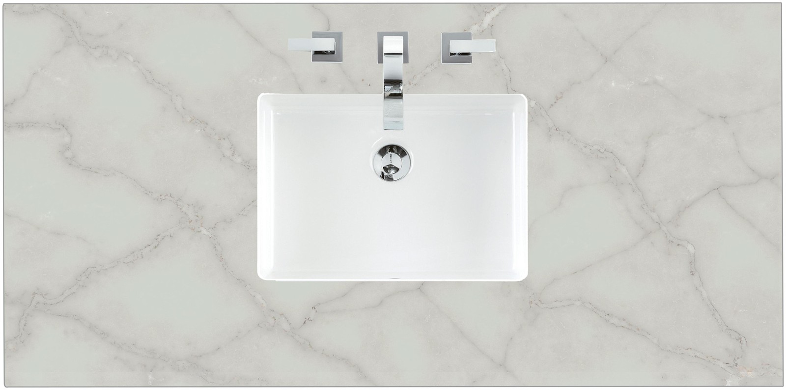 James Martin Vanities 050-S48 48″ Ceramic and Stone Composite – Victorian Silver
