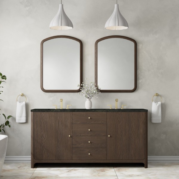 72″ James Martin Gracyn D125-V72-SBL-WPHT Double Vanity Cabinet PhantomeEclosTop
