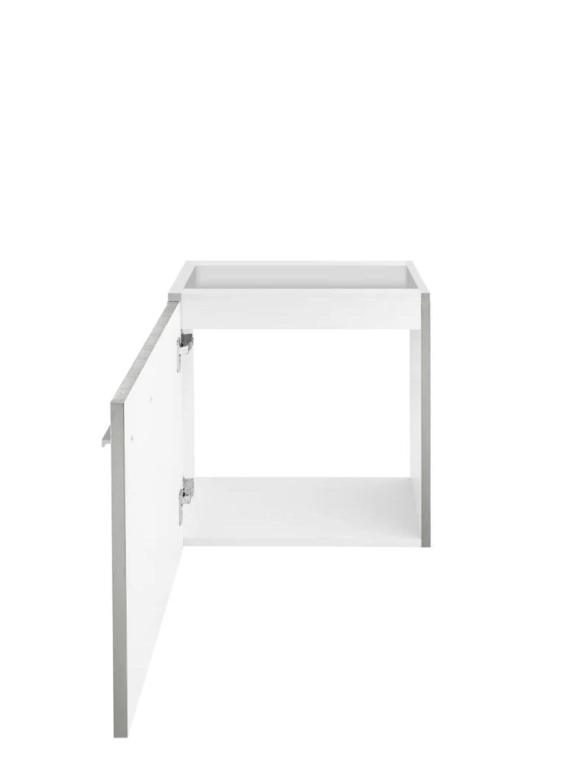 18” Bathroom Vanity Cabinet Floating Wall-Mount w/Resin Sink&Soft-Close Door