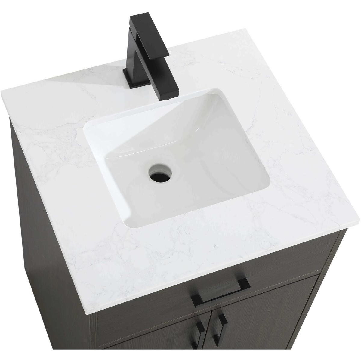 Elegant Lighting VF25020MMB Chandler Vanity Mocha Brown