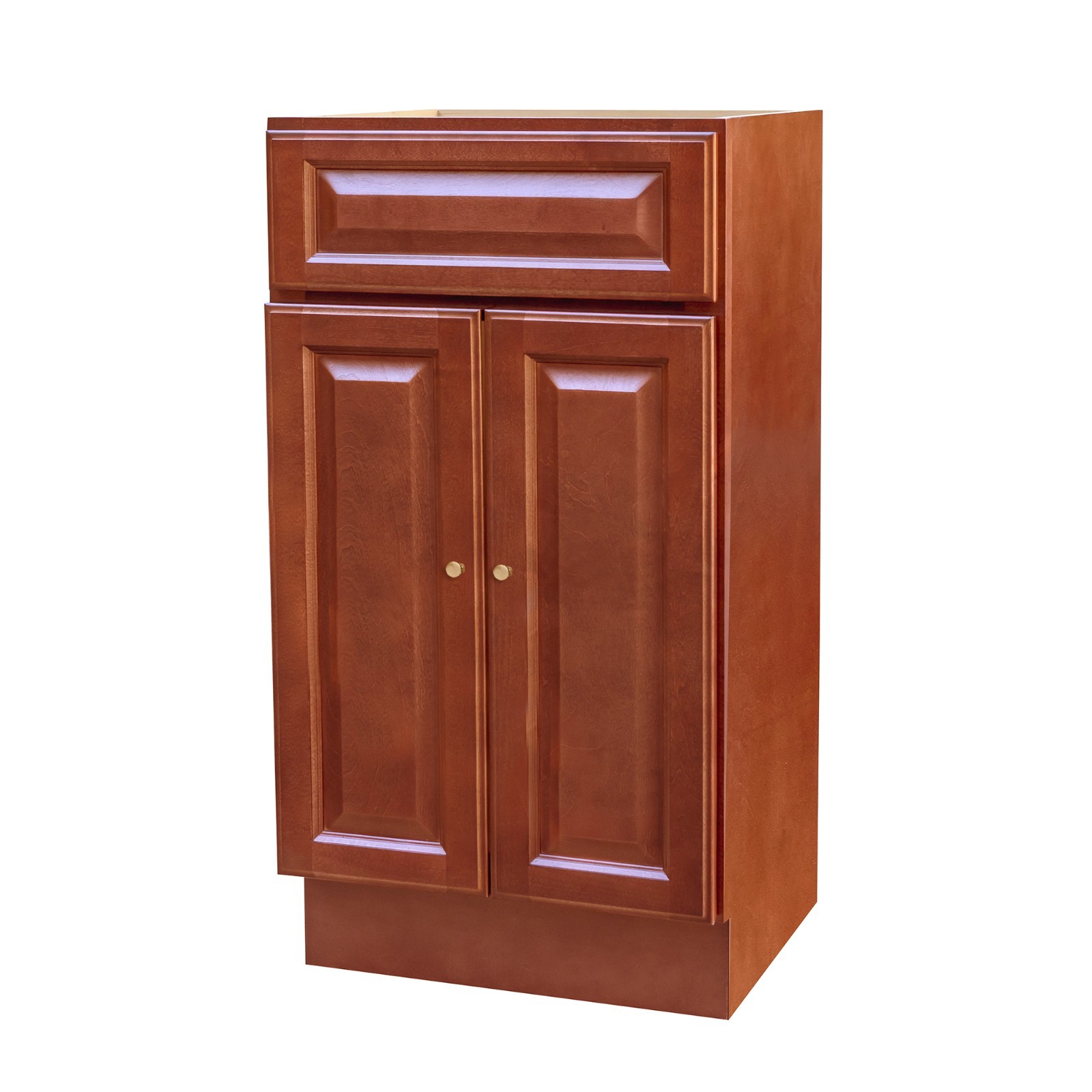 18×16 Merlot Vanity Cabinet