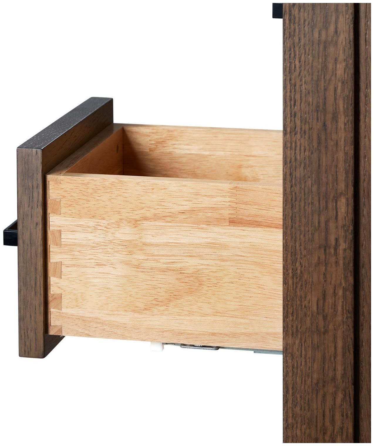 Ariel A037SRWQOVO Cambridge 37″ – Brown Oak / Pure White Quartz / Satin Brass