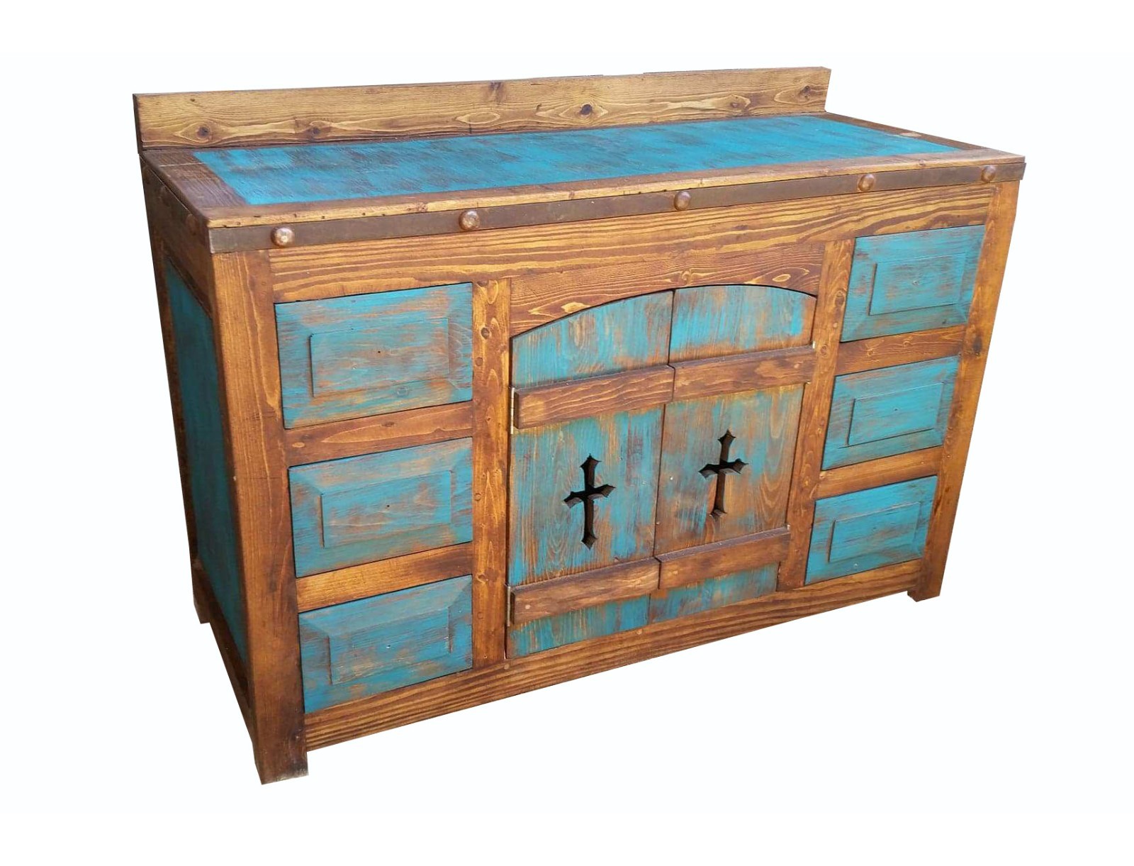 Templar Crusaders Rustic Bathroom Vanity