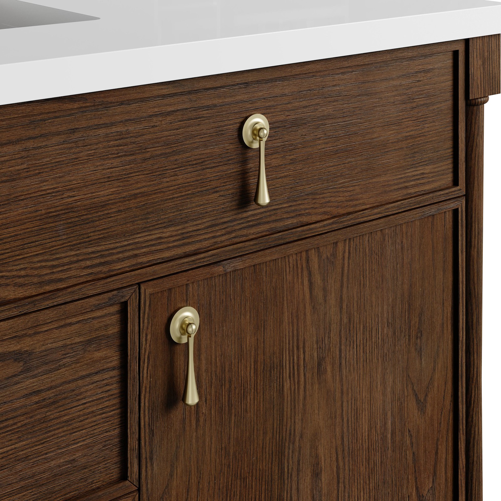 James Martin Vanities D680-V48-3CSP Kinnsden 48″ – Sable Oak