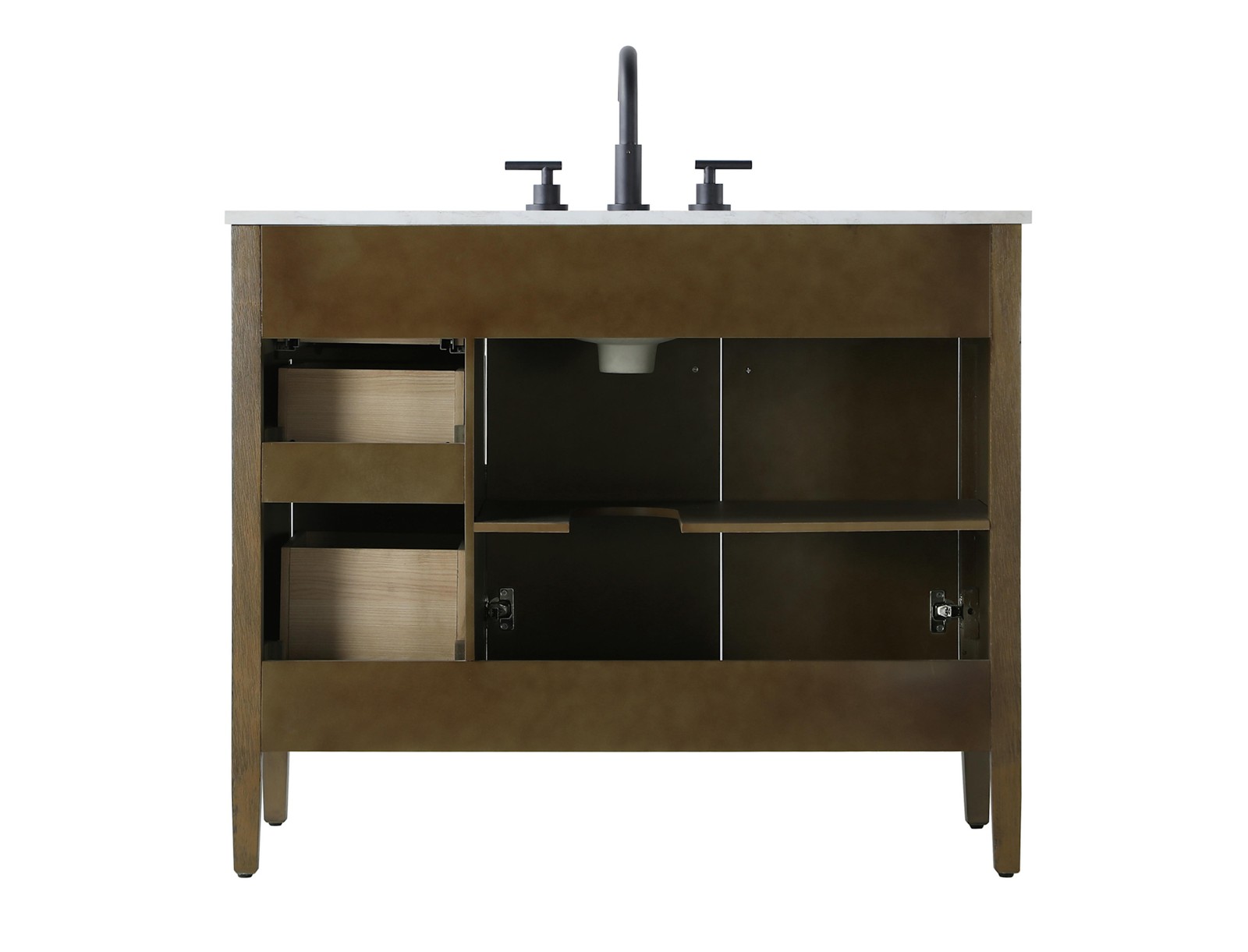 Elegant Lighting VF29642 Blakely 42″ – Hazel Oak