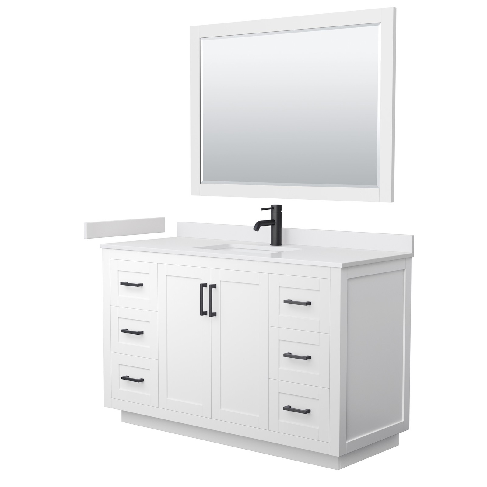 Wyndham Collection WCF2929-54S-VCA-M46 Miranda 54″ – Green / Carrara Cultured