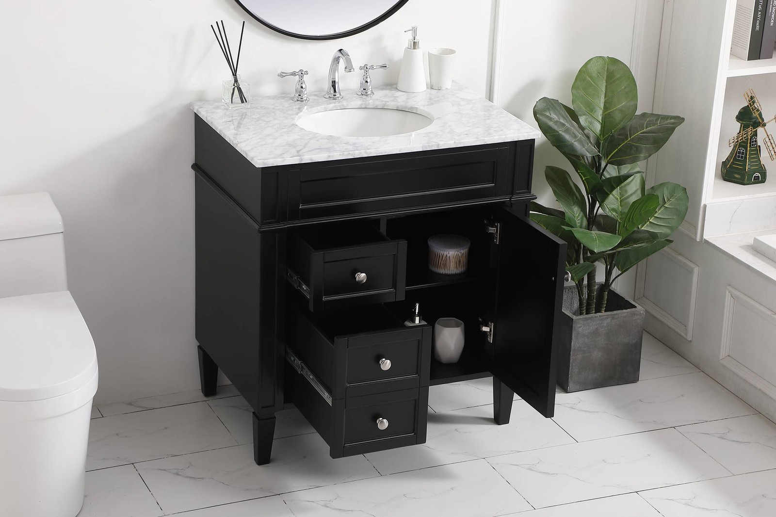 32 Inch Single Bathroom Vanity