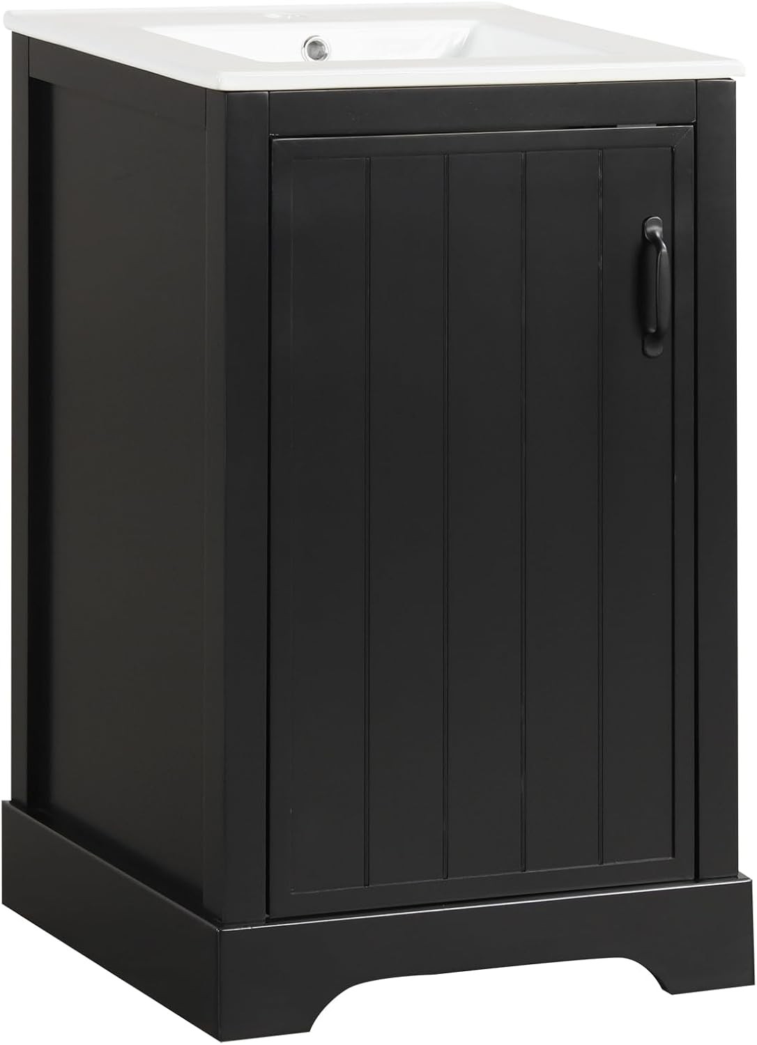 20 Inch Bathroom Vanities with Storage Cabinet Door Organizer, Undermount