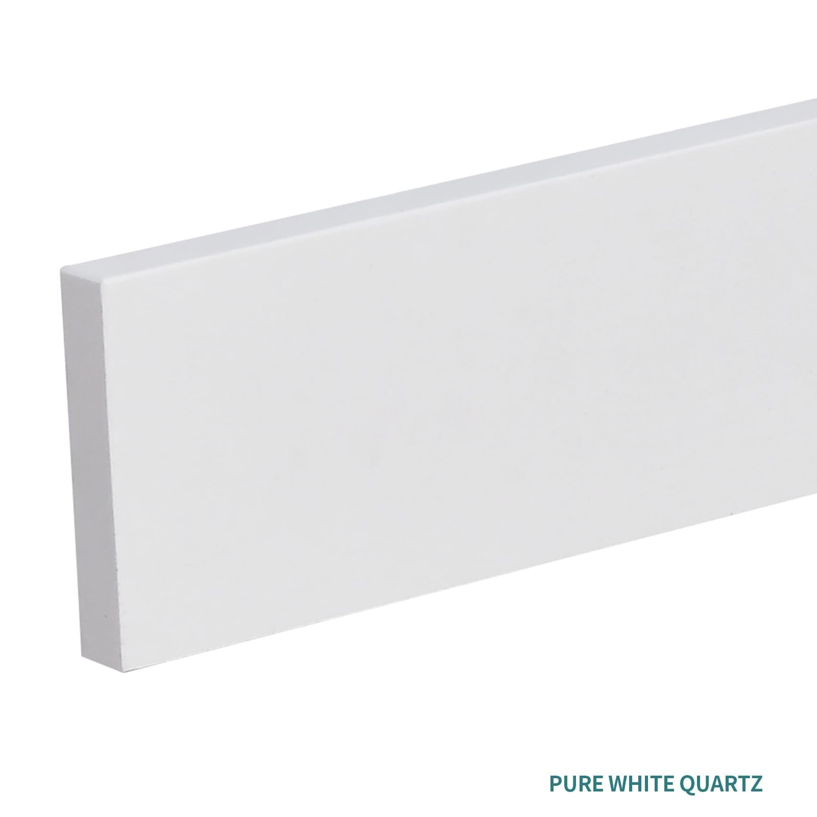 Engineered Stone Sidesplash/Backsplashes Vanity White 30” x .75” x 4” Universal