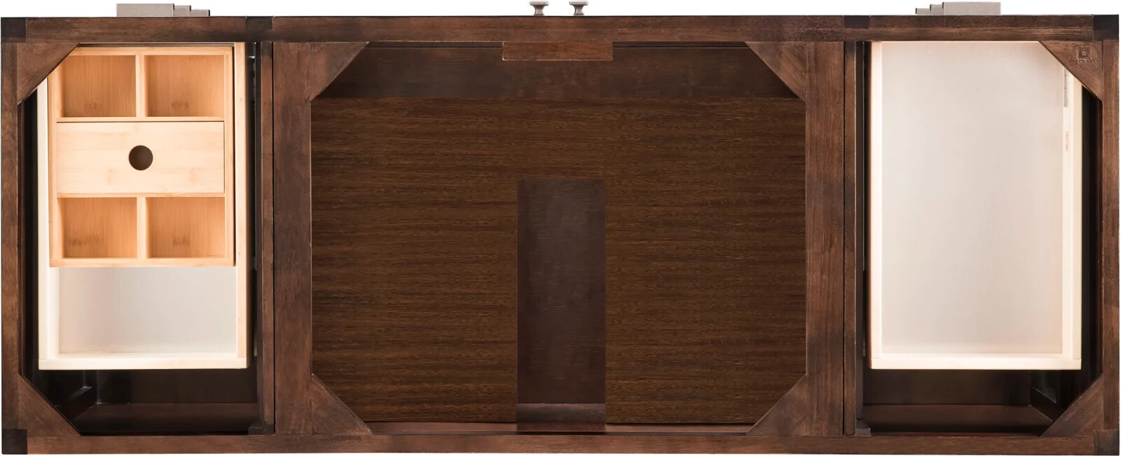 James Martin Vanity E444-V60S-MCA & Arctic Fall Solid Top, Exclude Sink & Faucet