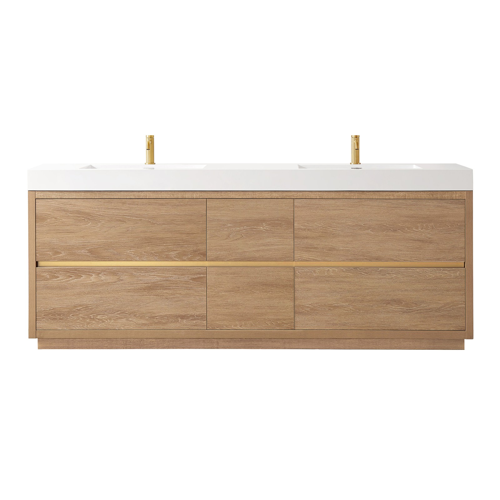 Miseno MV-HUES84-WHT-NM Huesca 84″ – North American Oak