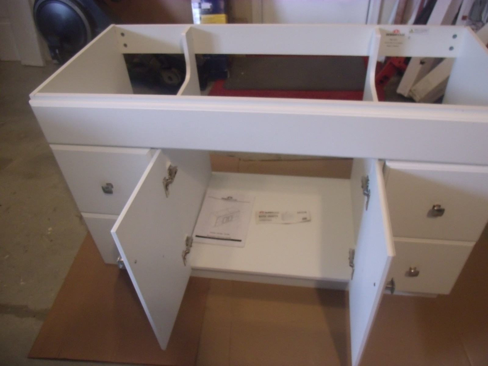 Design House “Wyndham Collection” Bathroom Vanity Without Top Fully Assembled W