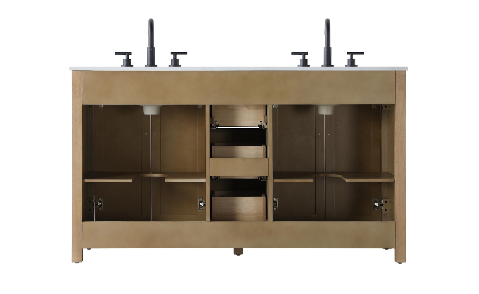 Elegant Lighting VF29560D Alina 60″ – Hazel Oak