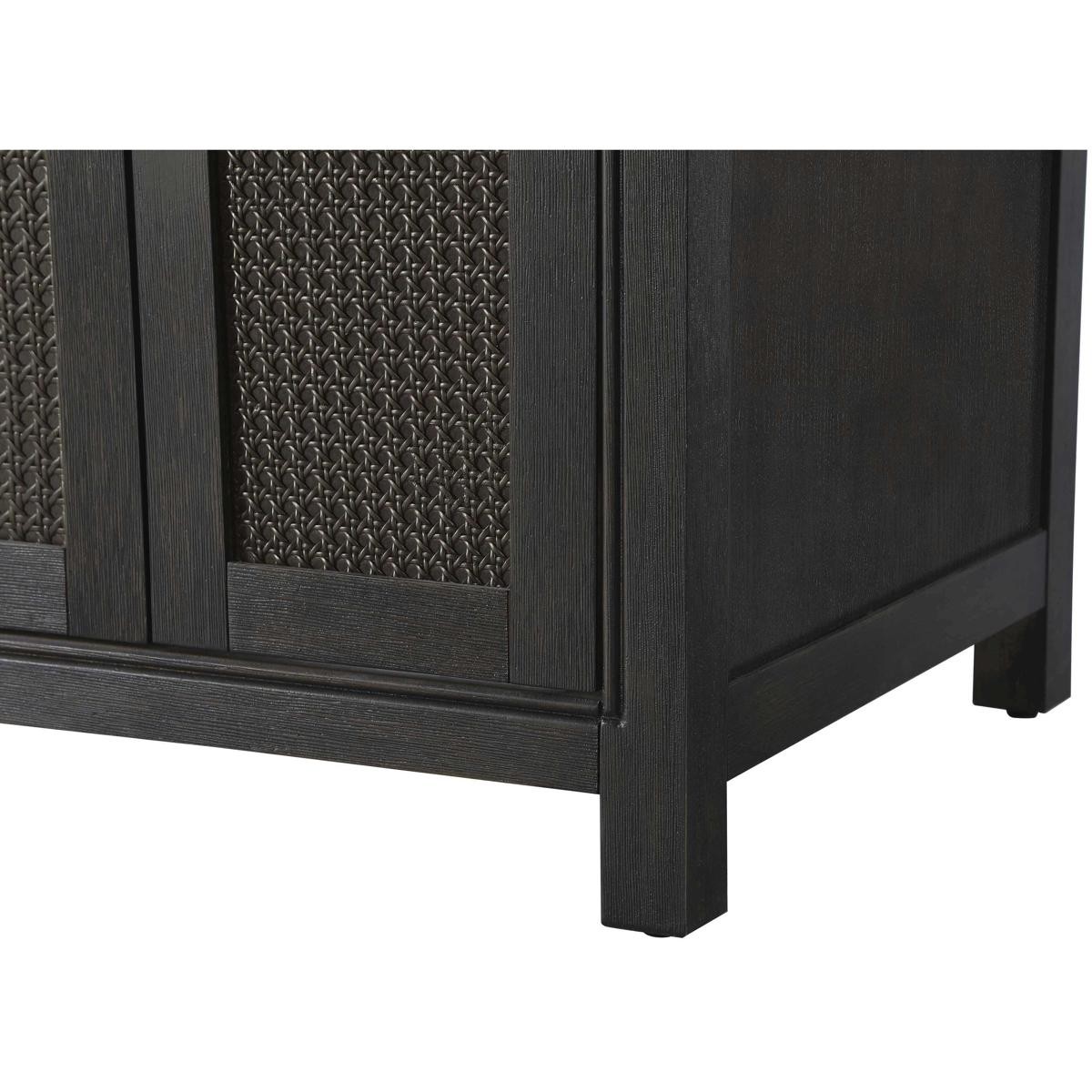 Elegant Lighting VF29524CO Alina Vanity Chocolate Oak