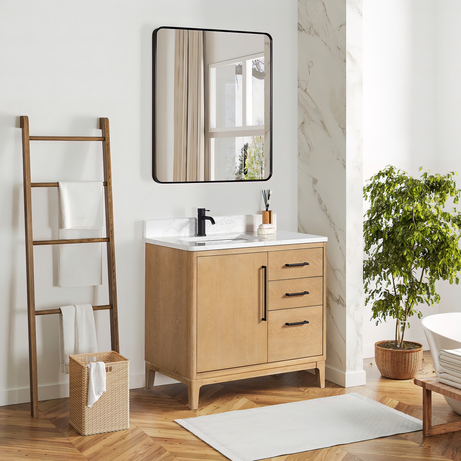 Miseno MV-NM-GARA36-GWT Gara 36″ – Washed Ash Grey