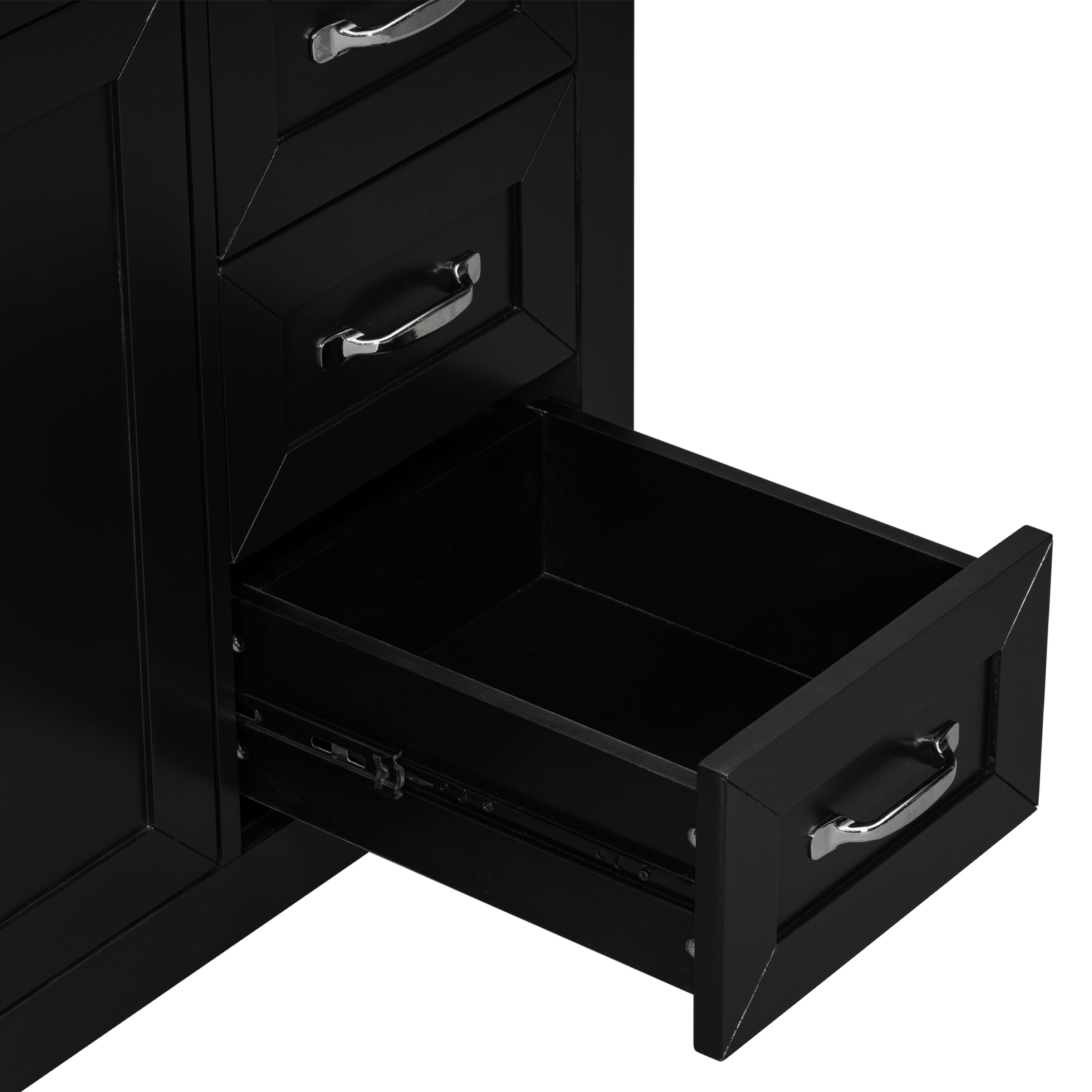 36″ Bathroom Vanity w/ Sink, Freestanding Storage Bath Vanity Cabinet, 3 Drawers