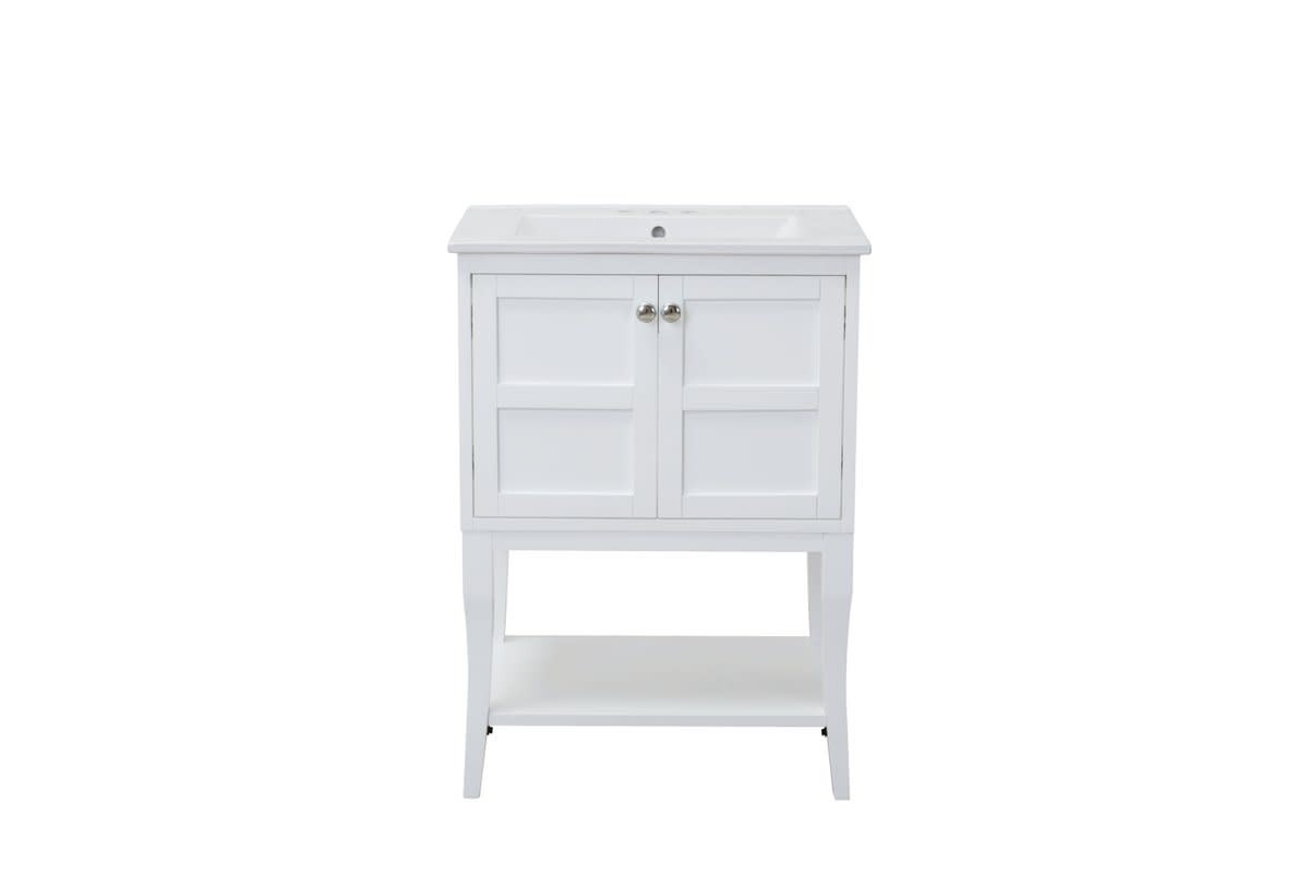 Elegant Lighting VF2100 Mason 24″ – White
