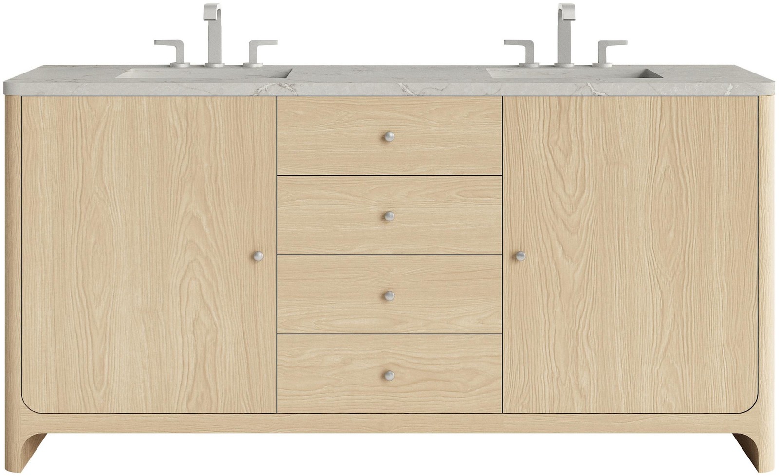 James Martin Vanities D125-V72-WVSL Gracyn 72″ – Coastal DriftWood