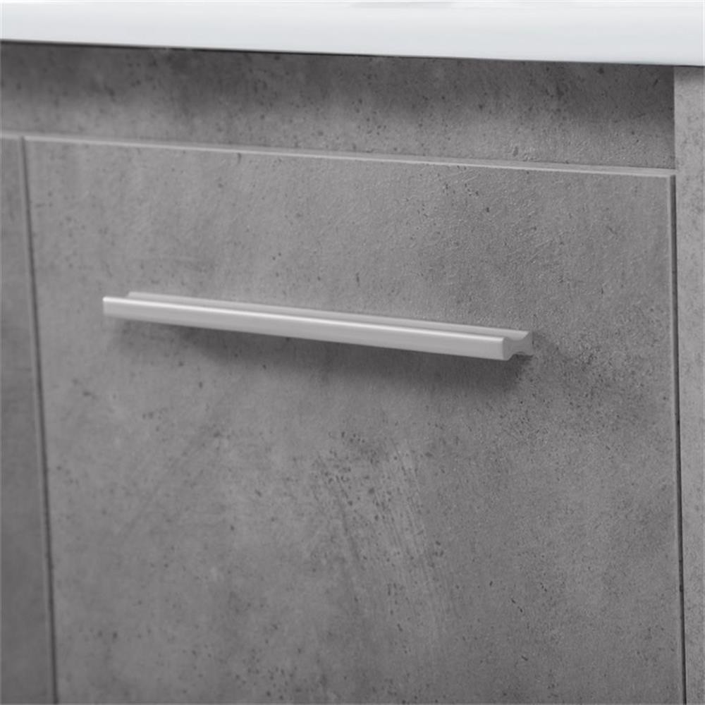 Elegant Decor Rasina 40″ Single Porcelain Top Floating Bathroom Vanity in Gray