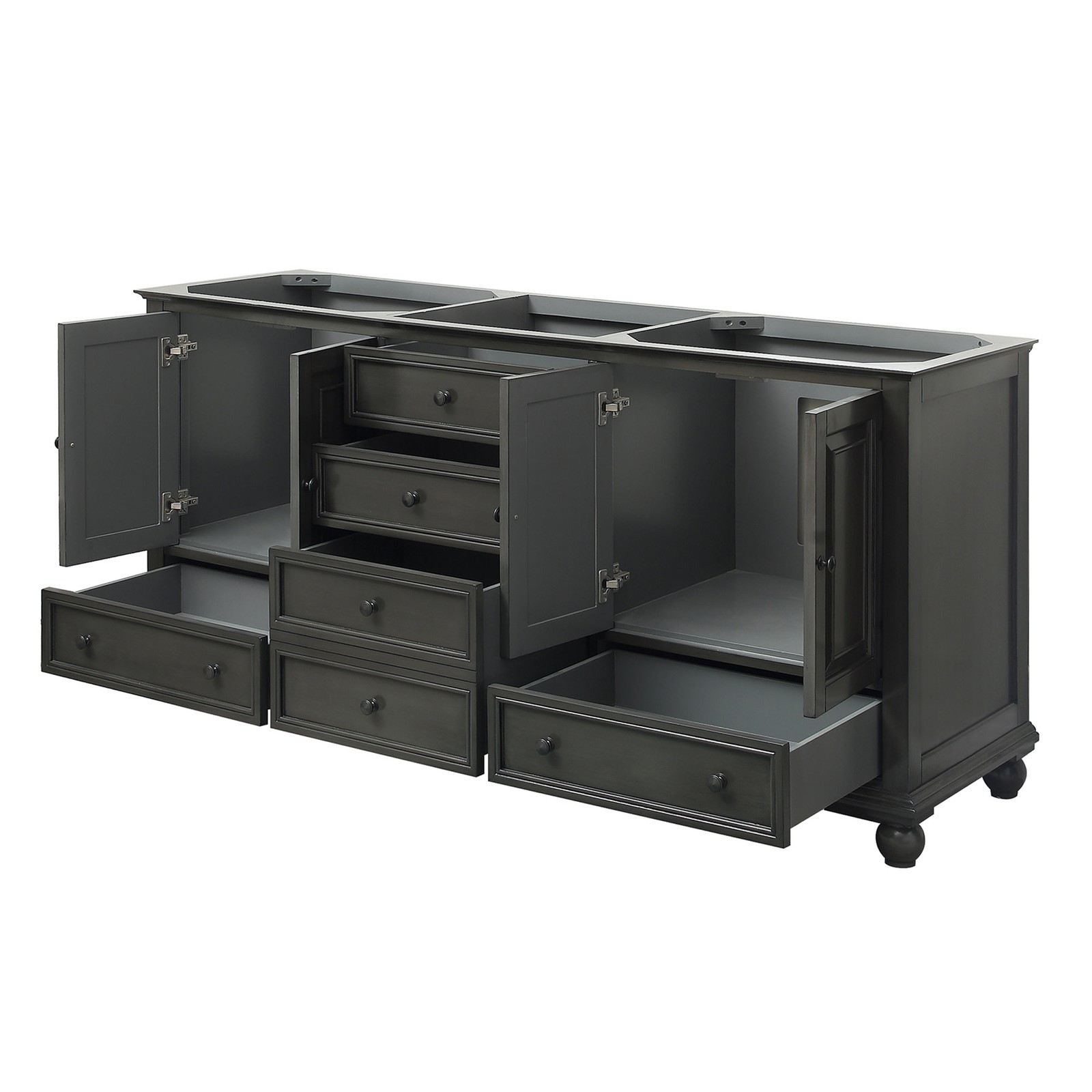Avanity THOMPSON-V72 White Thompson 72″ Vanity Cabinet Only