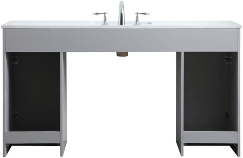 Elegant Lighting VF15032TK 32 inch Single Bathroom Vanity in Teak