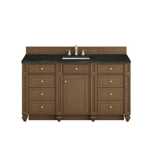60″ James Martin Bristol 157-V60S-SBR-3PHT Phantome Eclos Single Vanity