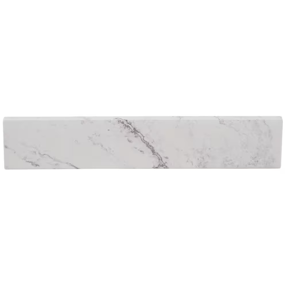 18 In. W Cultured Marble Vanity Sidesplash in Lunar Free Shipping New