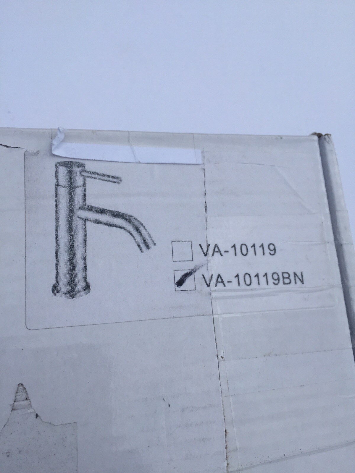 Bathroom Vanity Art Single Handle Lavatory Faucet 6.5 in – VA10119A1-BN
