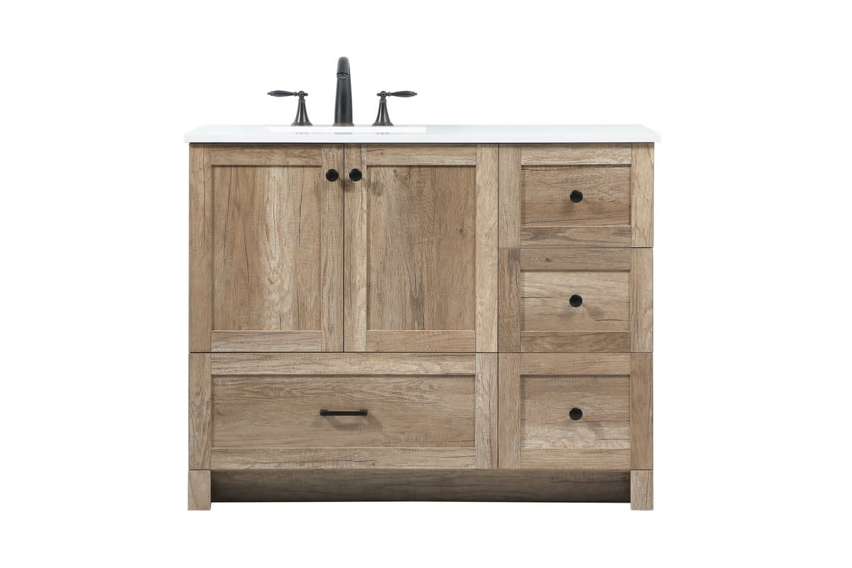 Elegant Lighting VF2842 Soma 42″ – Wood