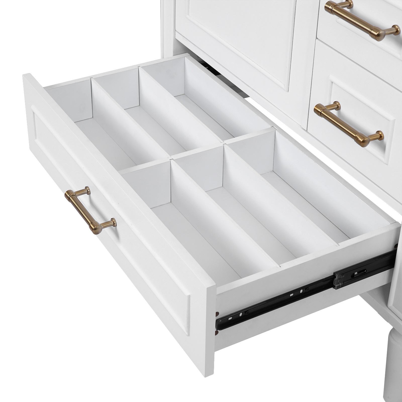 Bathroom Cabinet with Sink 30″ Freestanding Storage Vanity Cabinet for Bathroom