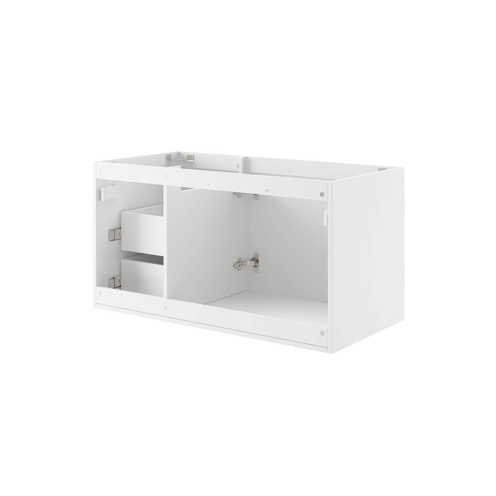 Modway Vitality 36″ Bathroom Vanity Cabinet (Sink Basin Not Included) in White