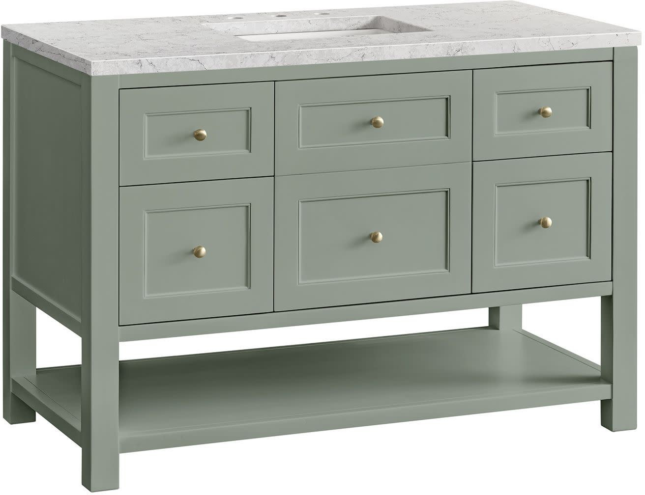 James Martin Vanities 330-V48-FEJP Breckenridge 48″ – Light Natural Oak