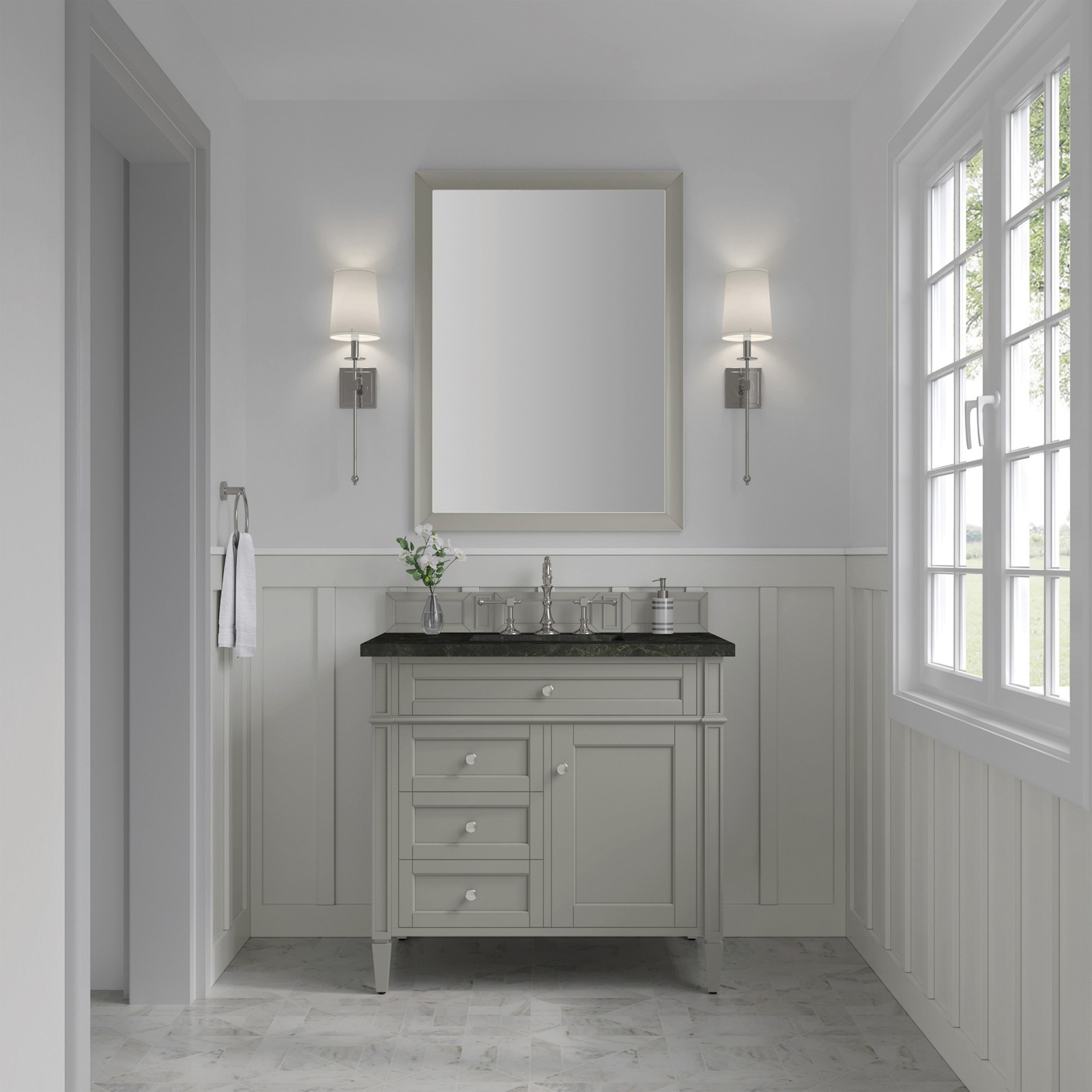 James Martin Vanities 650-V36-3PHT Brittany 36″ – Brown