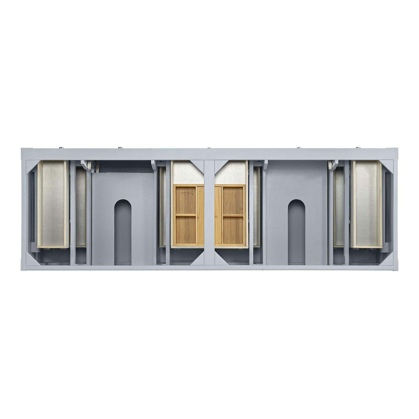 James Martin Vanities 330-V72-LNO-3EJP Breckenridge 72″ Vanity Set*NEW*
