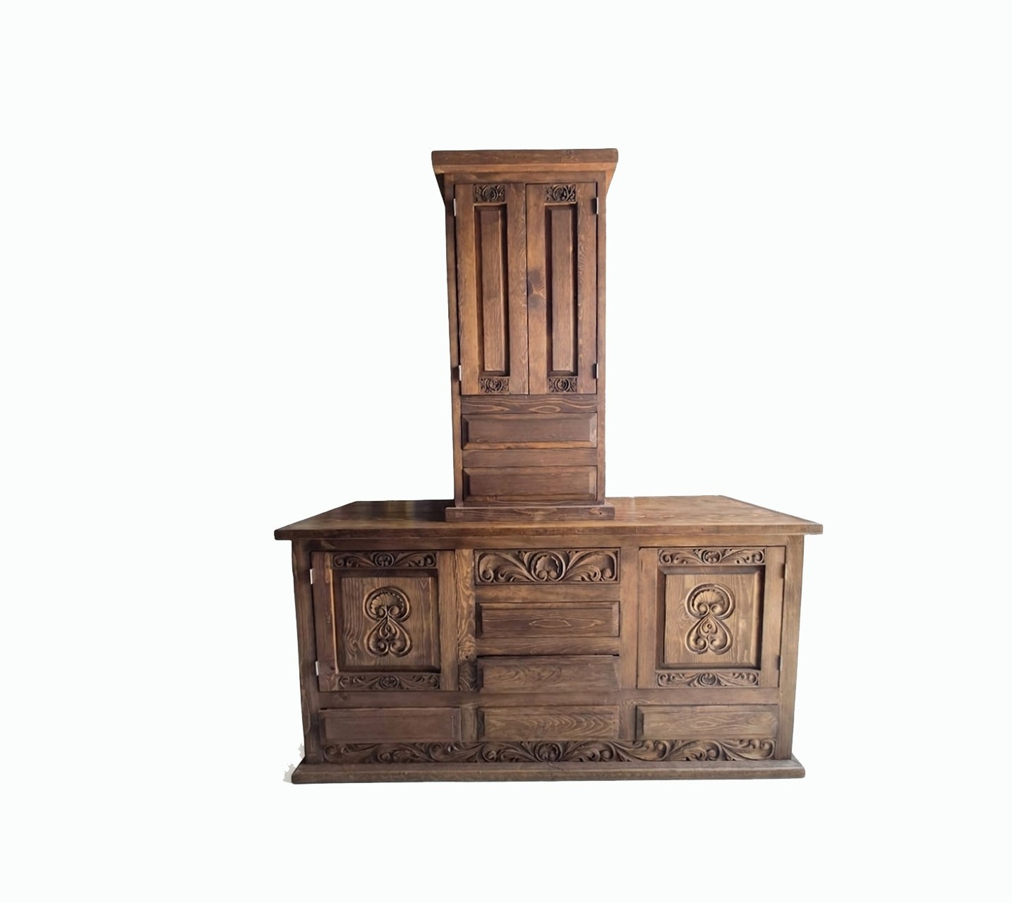 Shipwreck Rustic Bathroom Vanity With Tower