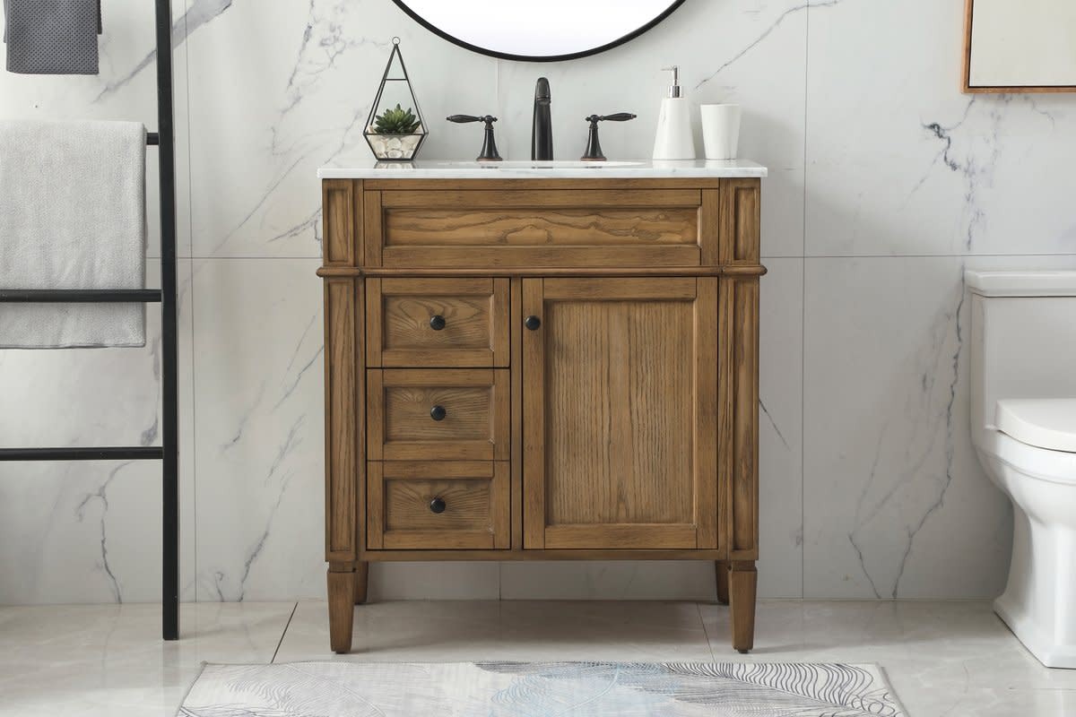 Elegant Lighting VF12532 Park Avenue 32″ – Black