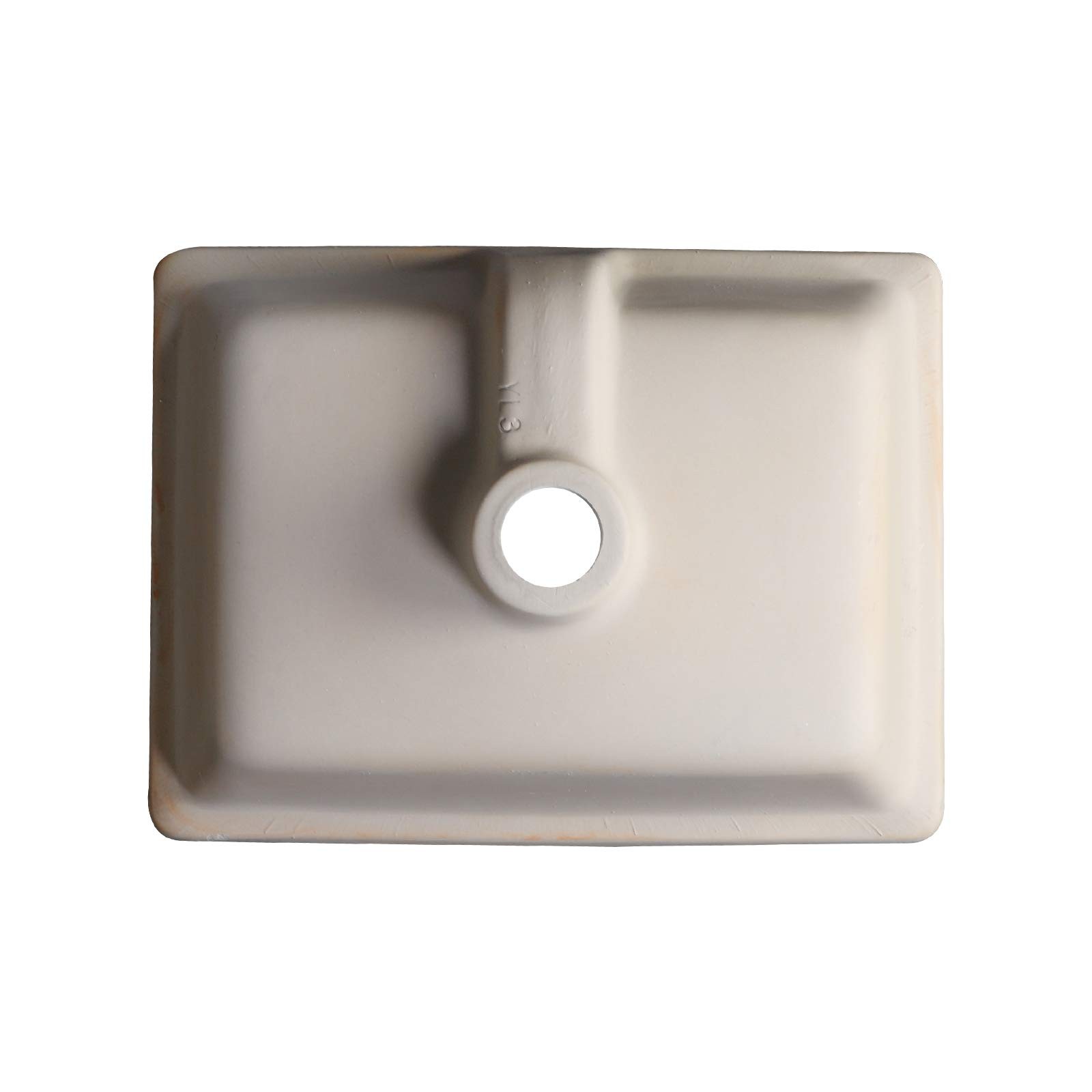 16 Inch Undermount Bathroom Sink Small Rectangle Undermount Sink White Cerami…