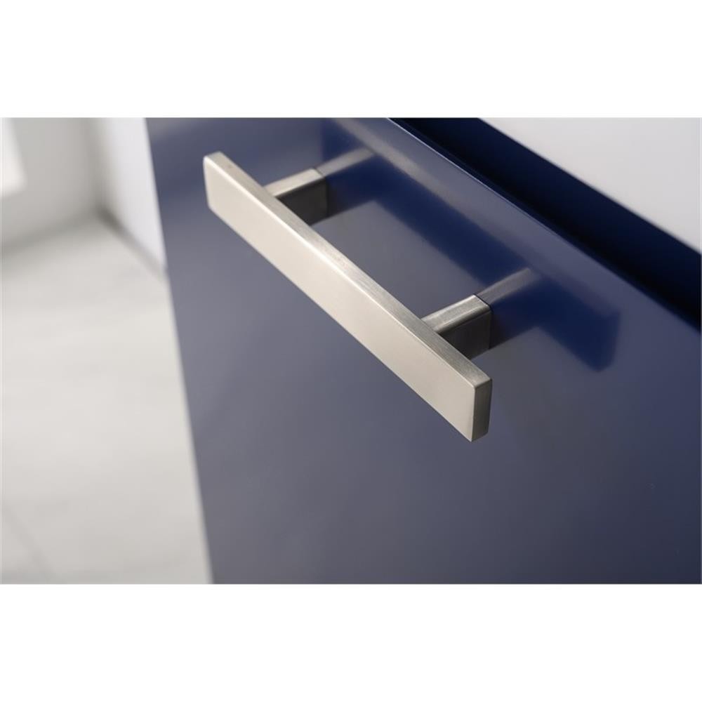 Design Element Stella 16.5″ Wood Single Sink Vanity in Blue