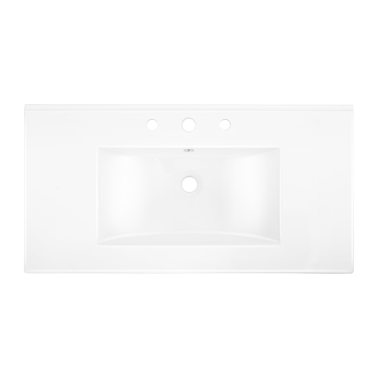 JONATHAN Y SNK1003A Ancillary 3-Hole 36 in. W x 18.25 in. D Classic Contemporary