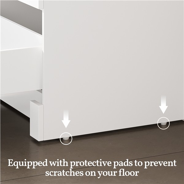 Modern Freestanding Bathroom Vanity with Undermount Ceramic Sink and Drawer