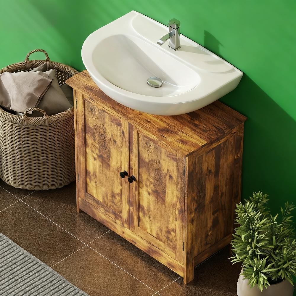 Bathroom Storage Cabinet – Under Sink 2 Doors No Bathroom Basin