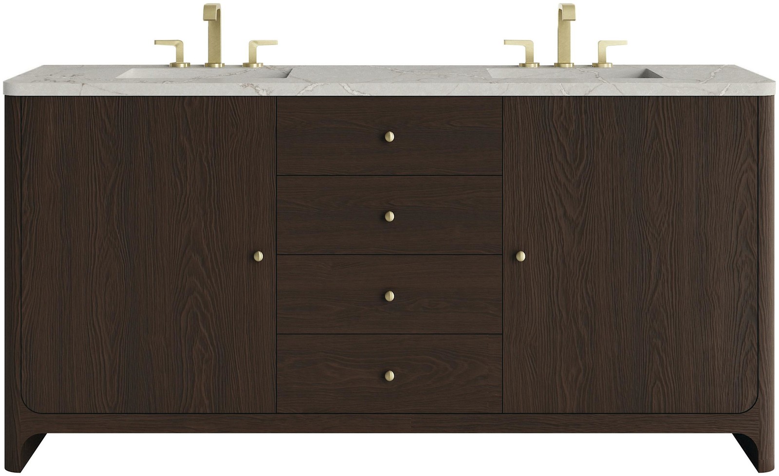 James Martin Vanities D125-V72-WVSL Gracyn 72″ – Sable