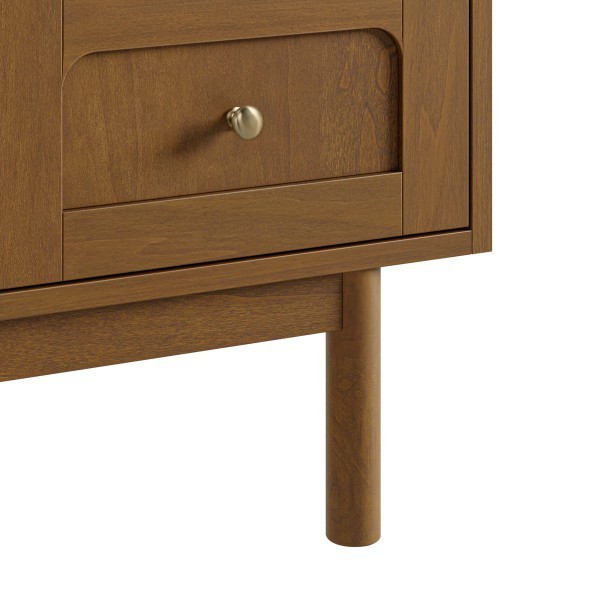 60″ James Martin Laurent 545-V60S-HNO Single Vanity Cabinet Honey Oak