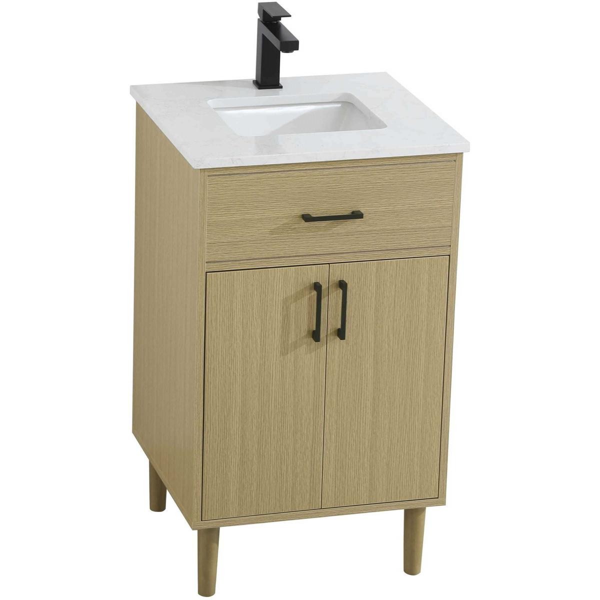 Elegant Lighting VF25020MHB Chandler Vanity Honey Brown