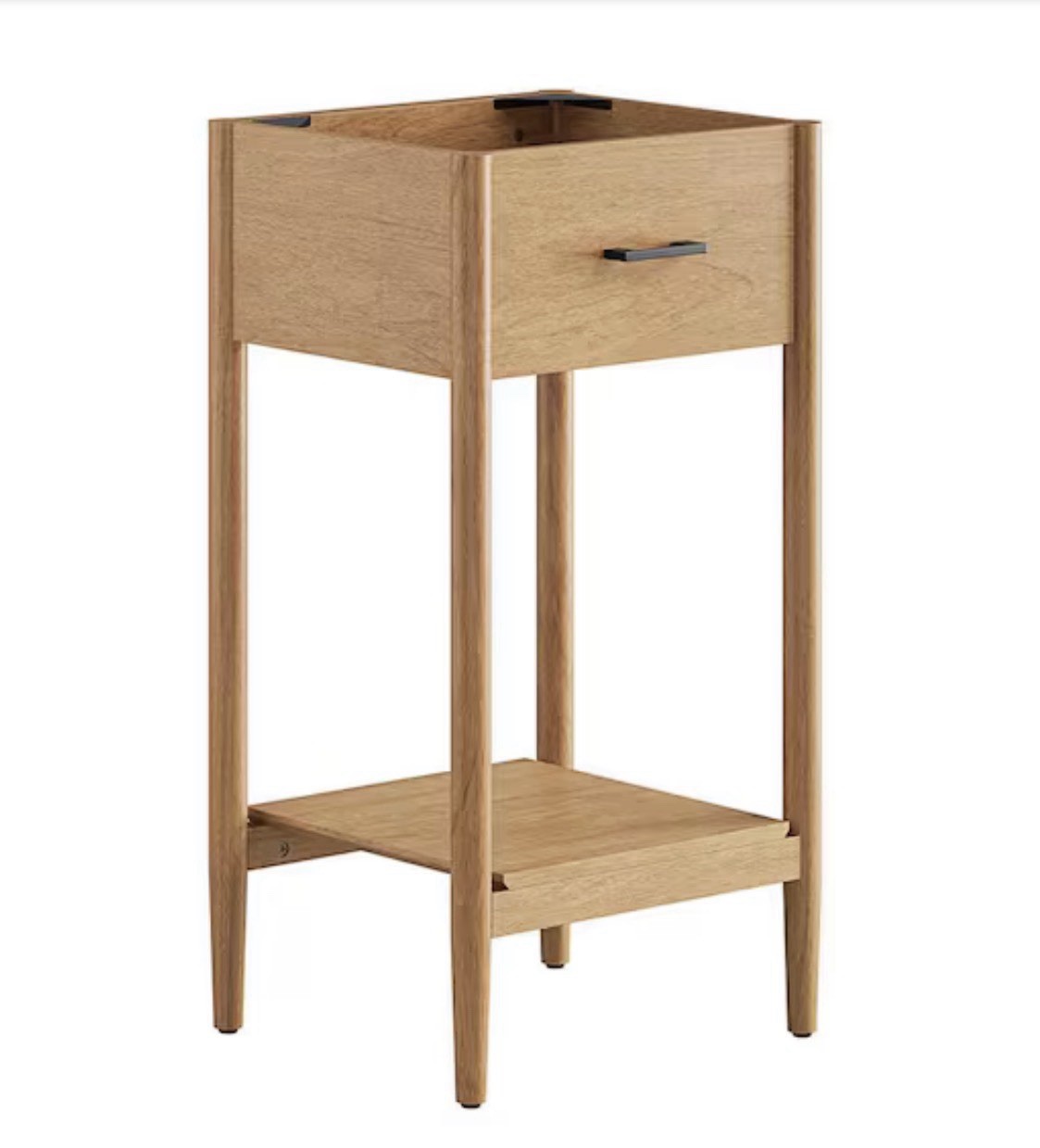 Zaire 16.5 Mid Century Bathroom Vanity Cabinet (Sink Basin Not Included)