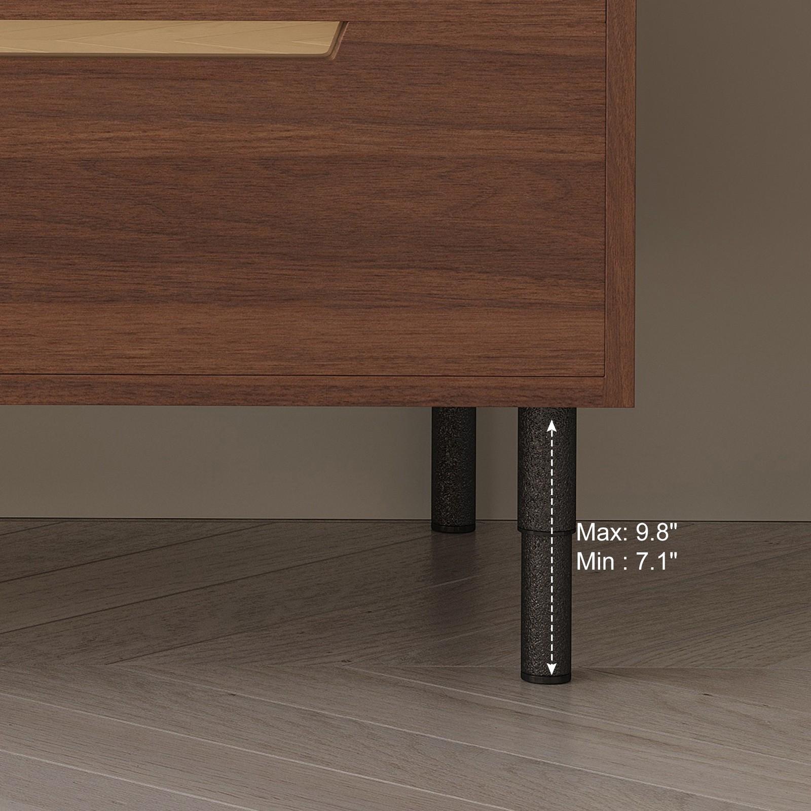 Bathroom Vanity w/Ceramic Integrated Sink, Storage Cabinet w/Soft-Close Drawers