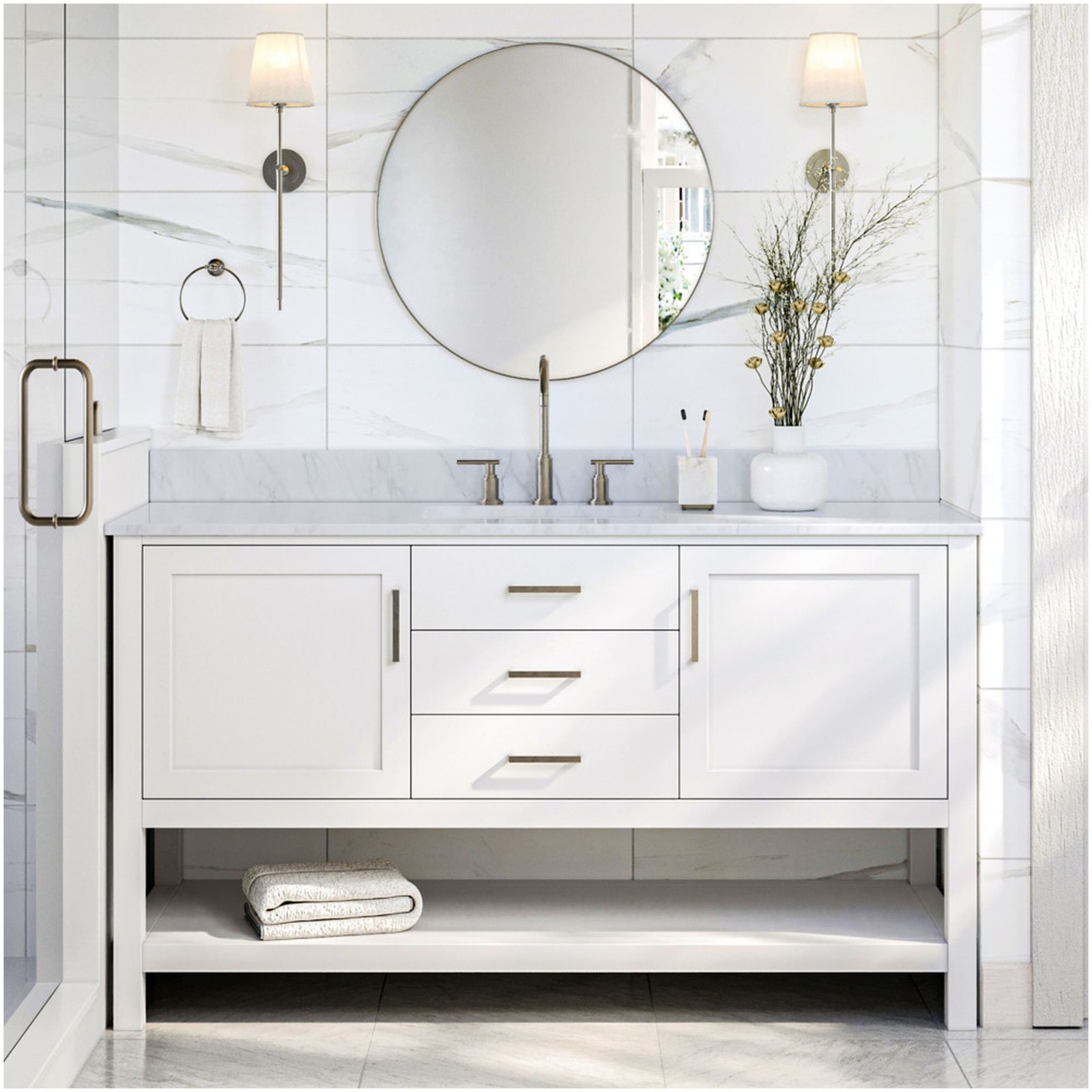 Ariel R061SCW2RVO Bayhill 61″ – White