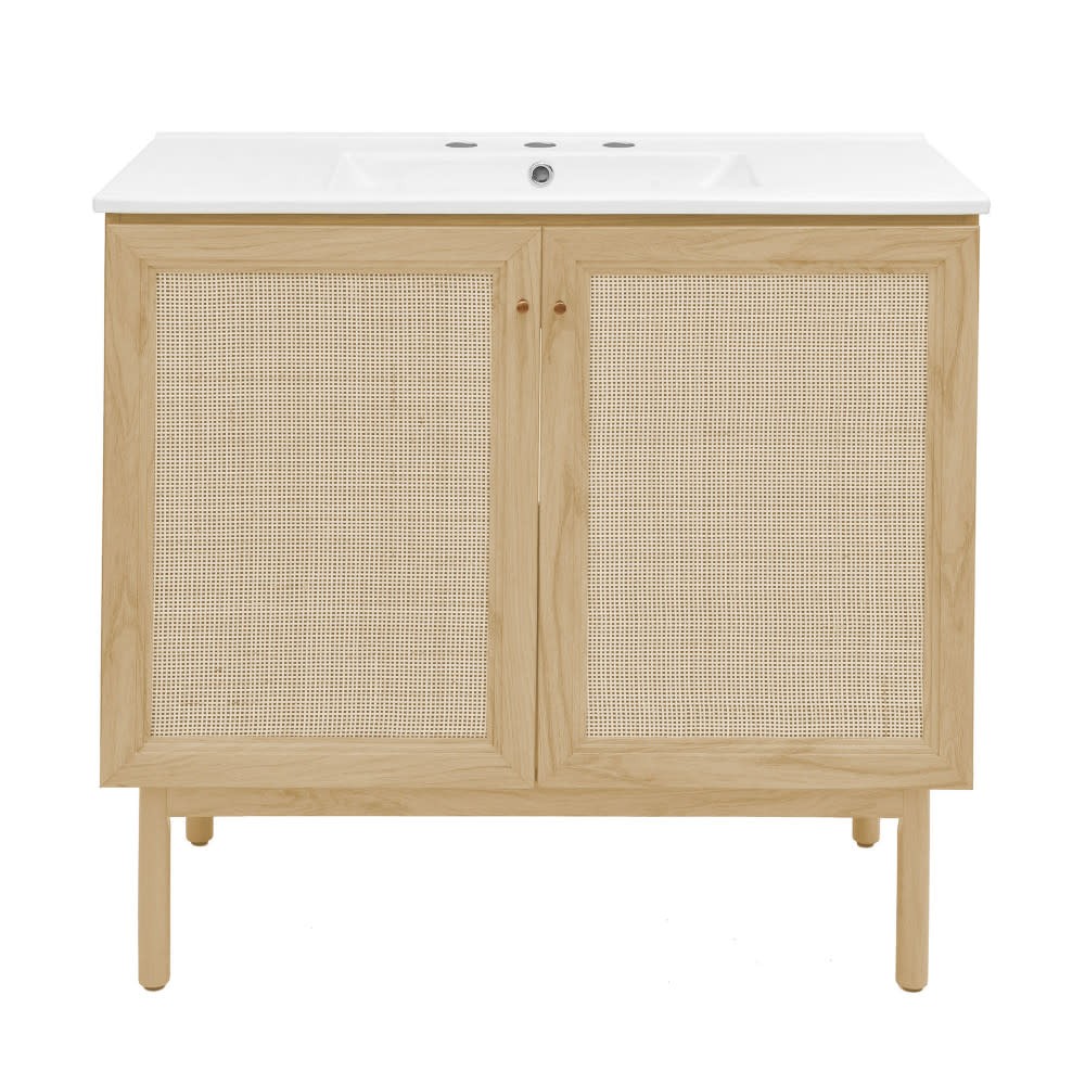 Swiss Madison SM-BV663-3 Classe 36″ – White Oak / Matte Black