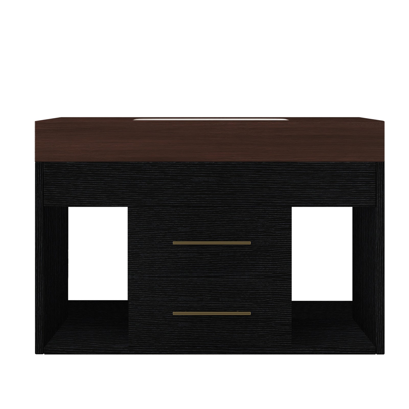 29.9″ Floating Bathroom Vanity with Sintered Stone Top & Ceramic Sink